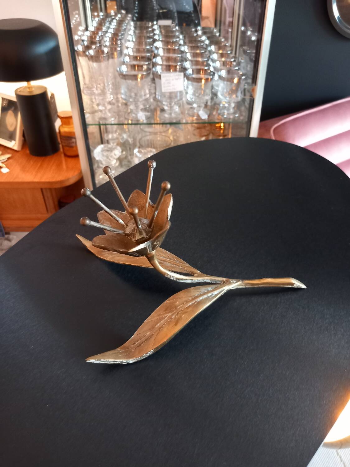 Cendrier Fleur. Vintage