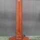 Leather-wrapped lamp foot