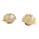 Lampe/apllique Lotus années 80