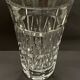 Carved crystal vase from Saint Louis