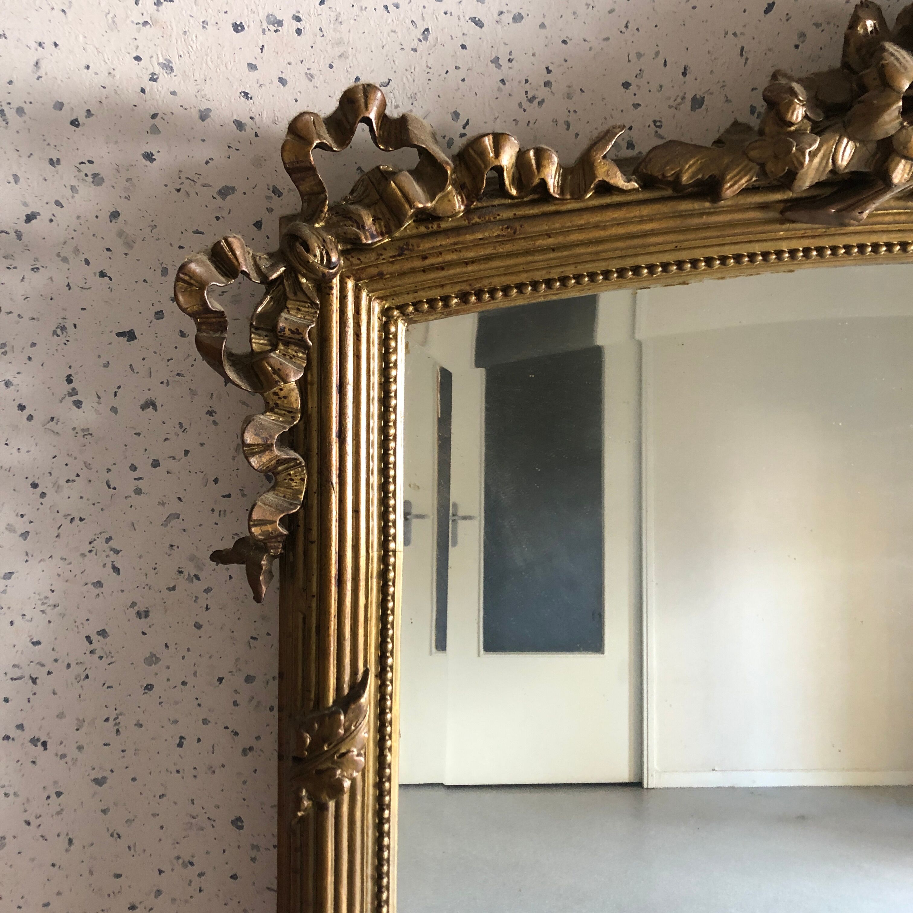 Trumeau mirror