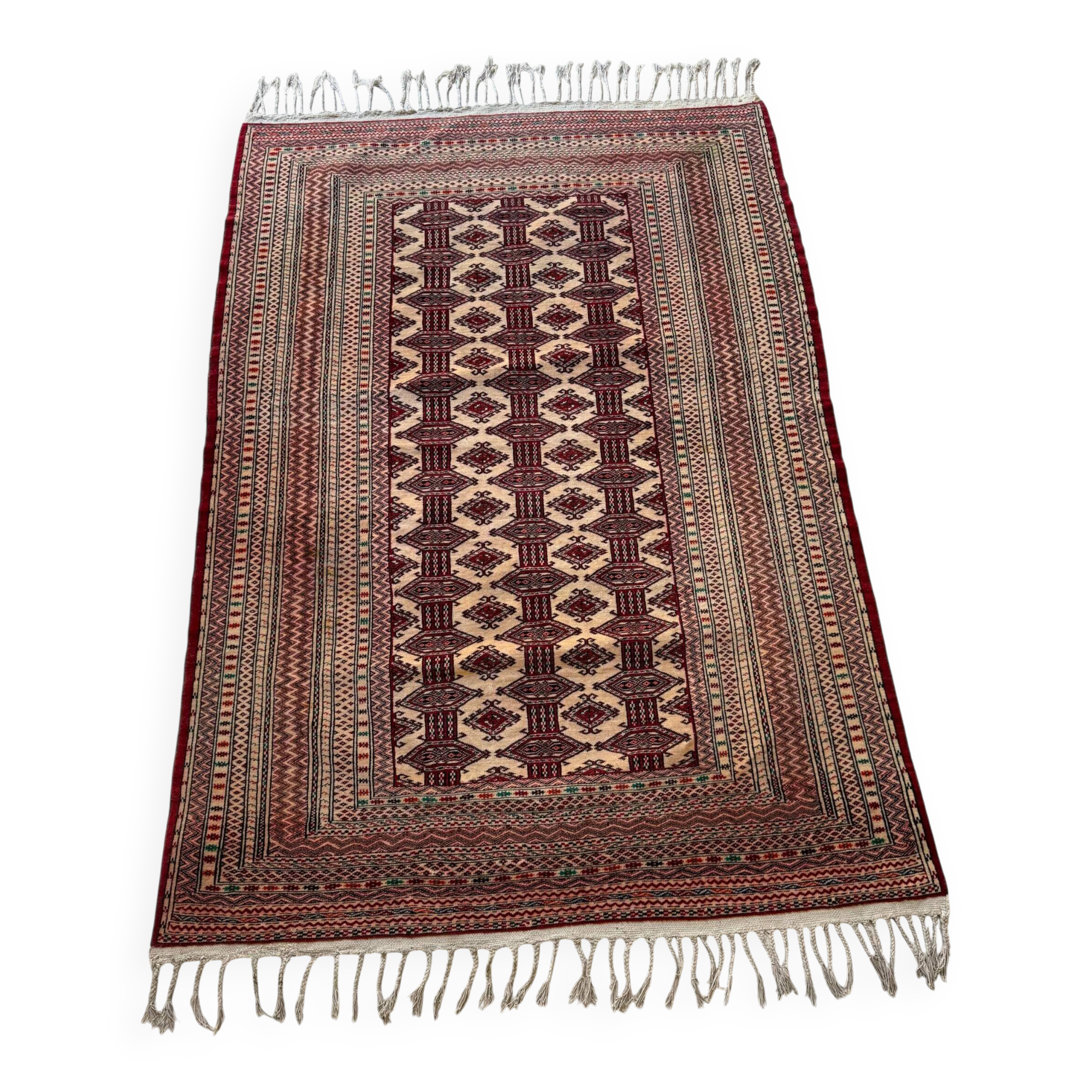 Red oriental rug