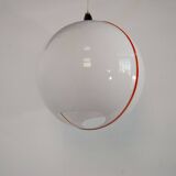 Space Age hanging lamp in plastic, Italy, 1970s