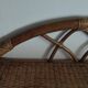 Vintage rattan shelf