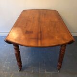 Round table with antique flaps
