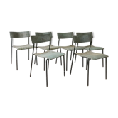 Set of 6 chairs organic by the duo Foersom & Hiort Lorenzon