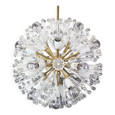 Starred brass chandelier by Emil Stejnar, Austria, 1960s.