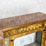 Victorian Cabinet in Veneered Walnut, 1890s