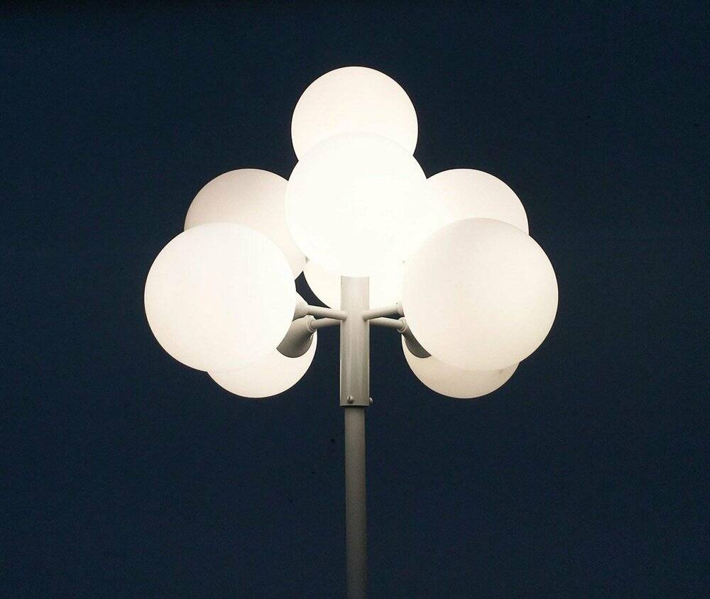 German space age Mid-Century floor lamp by Kaiser Leuchten, 1960s