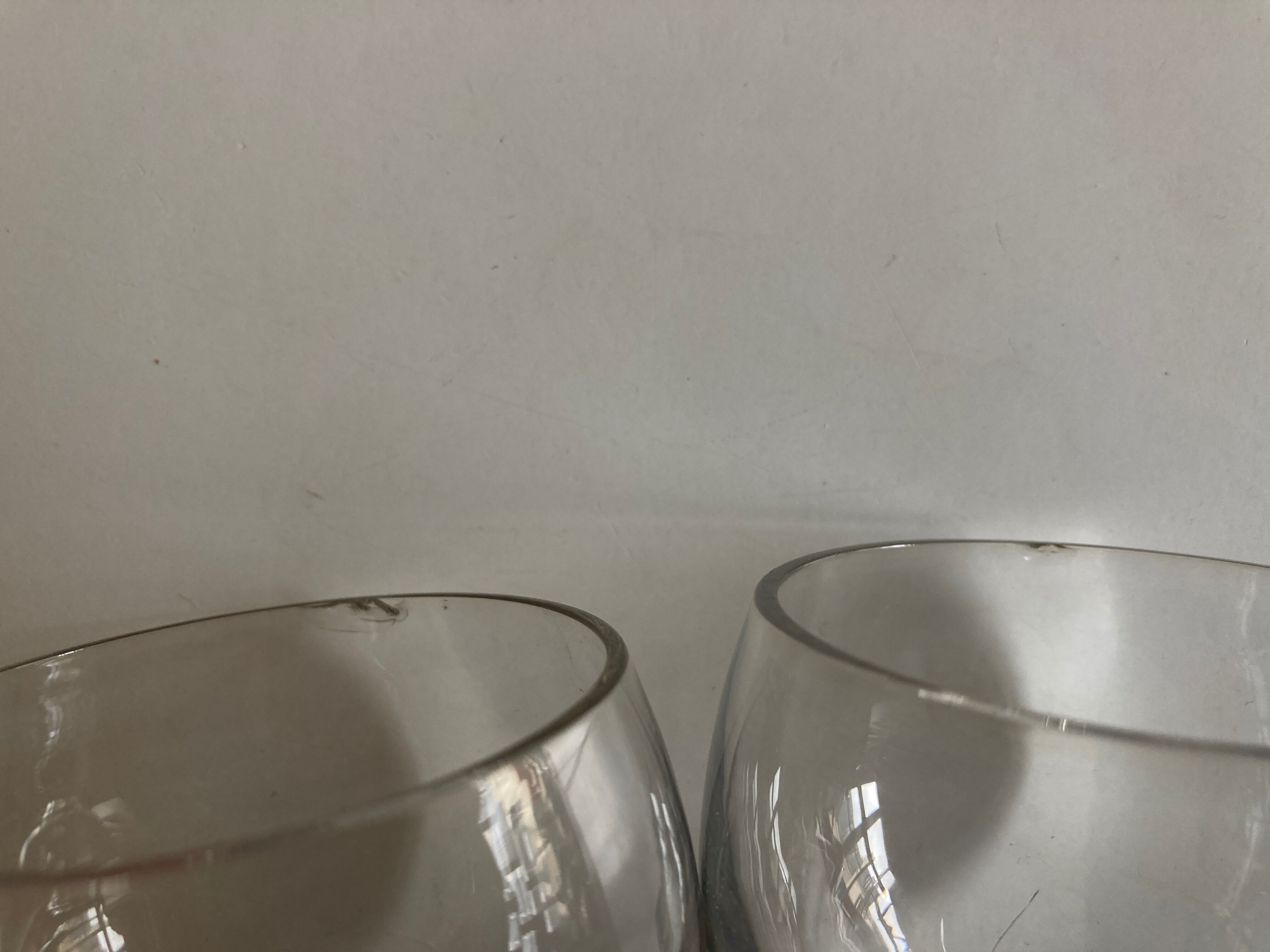 Set of 8 glasses balloon 19th