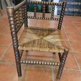 Old glitter corner chair