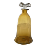 Vintage carafe and glasses service (19) in Murano glass from the 50s.