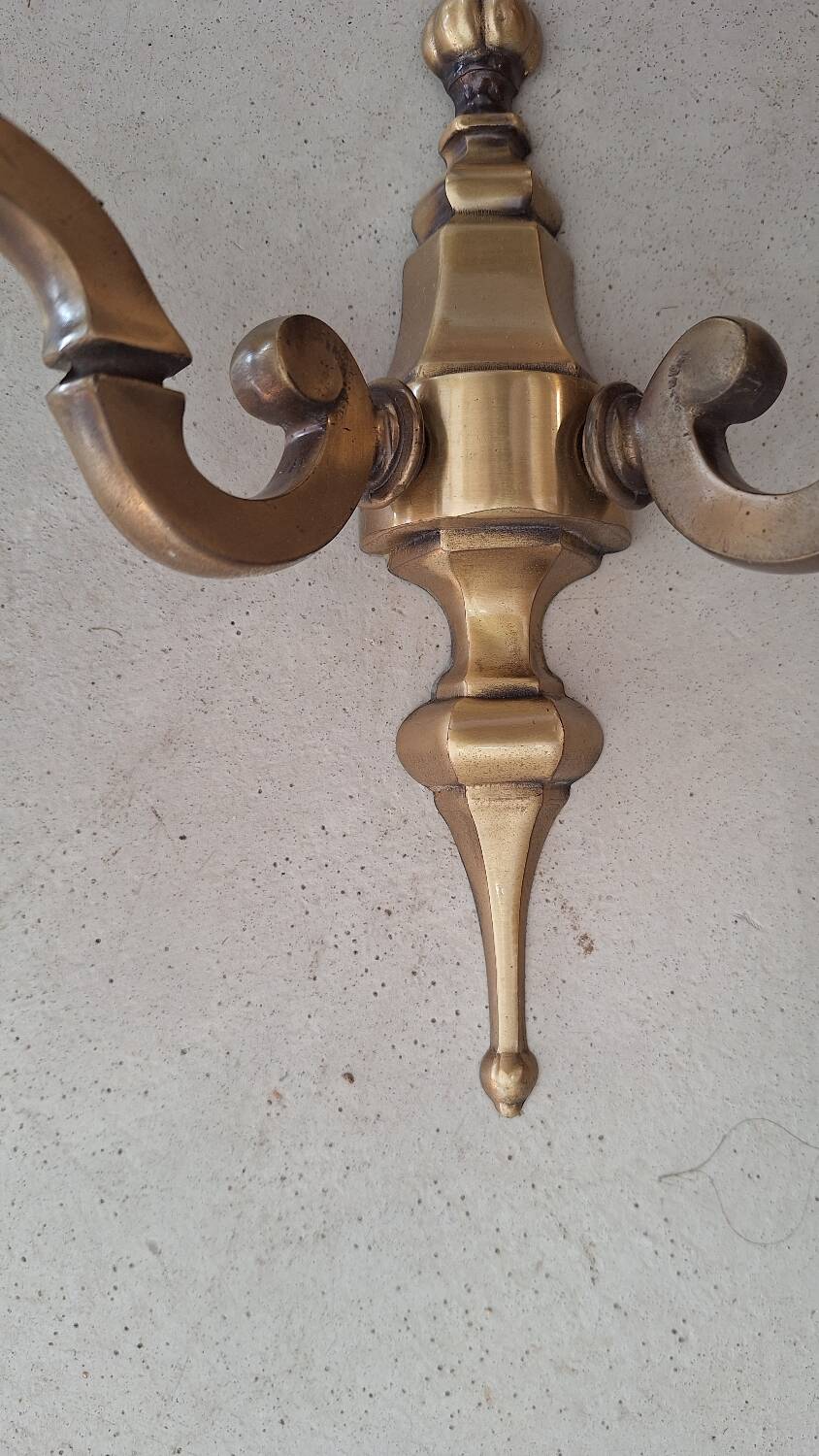 Classic style bronze wall sconces