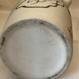 Vintage Spanish Sangria Pitcher Jug with Lobster Decor