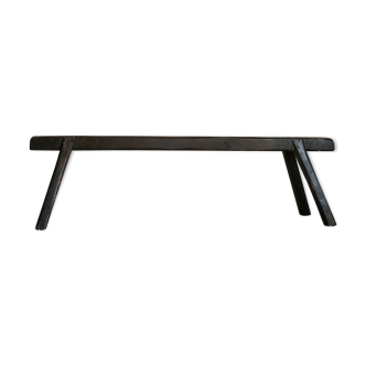 Old wooden farm bench