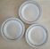 3 assiettes en faïence de Niverviller