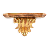 Baroque wall harness console gilded wood
