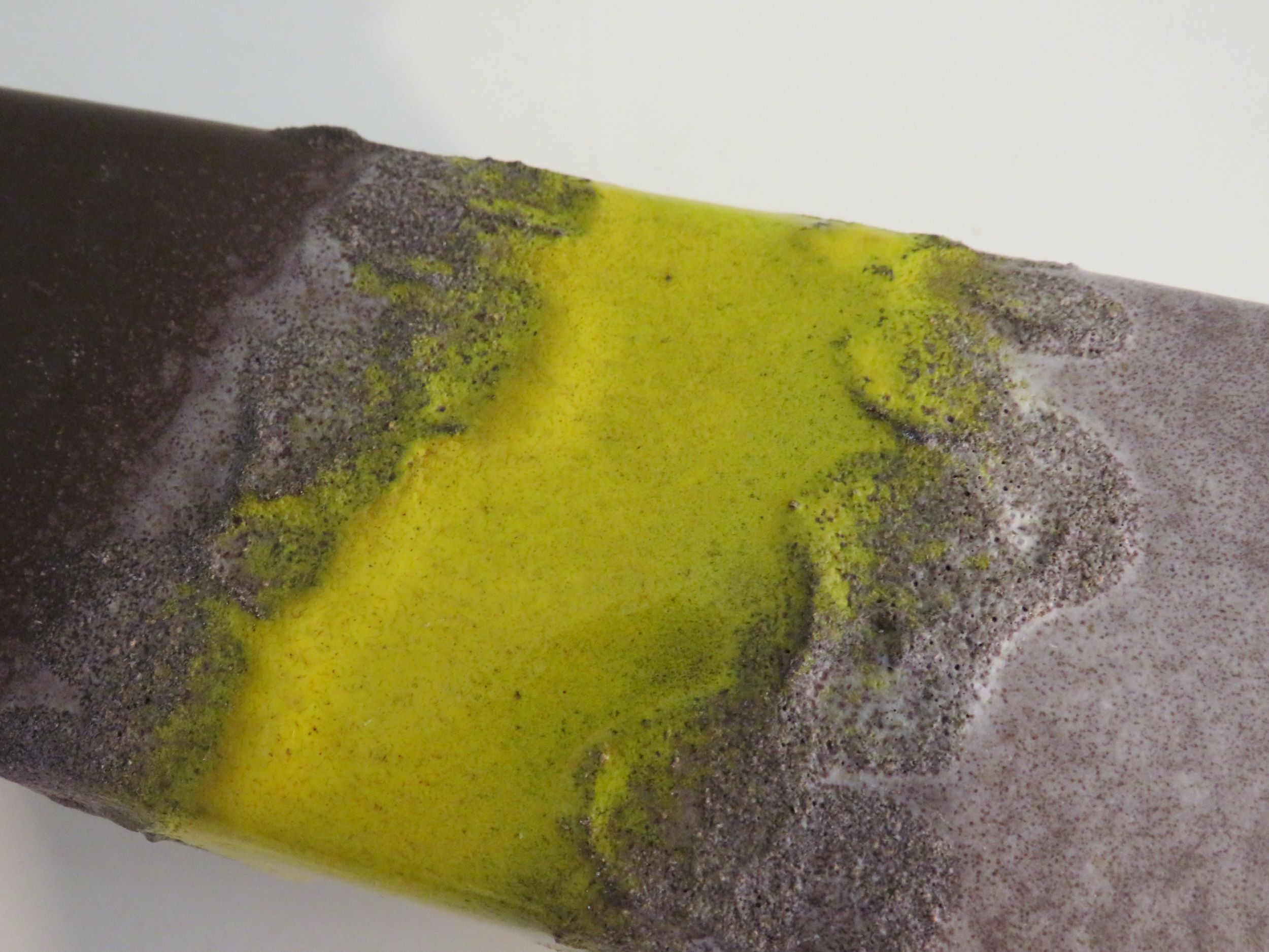 Fat Lava Strelha Ceramic Vase, GDR 1970