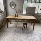 2m pine farm table