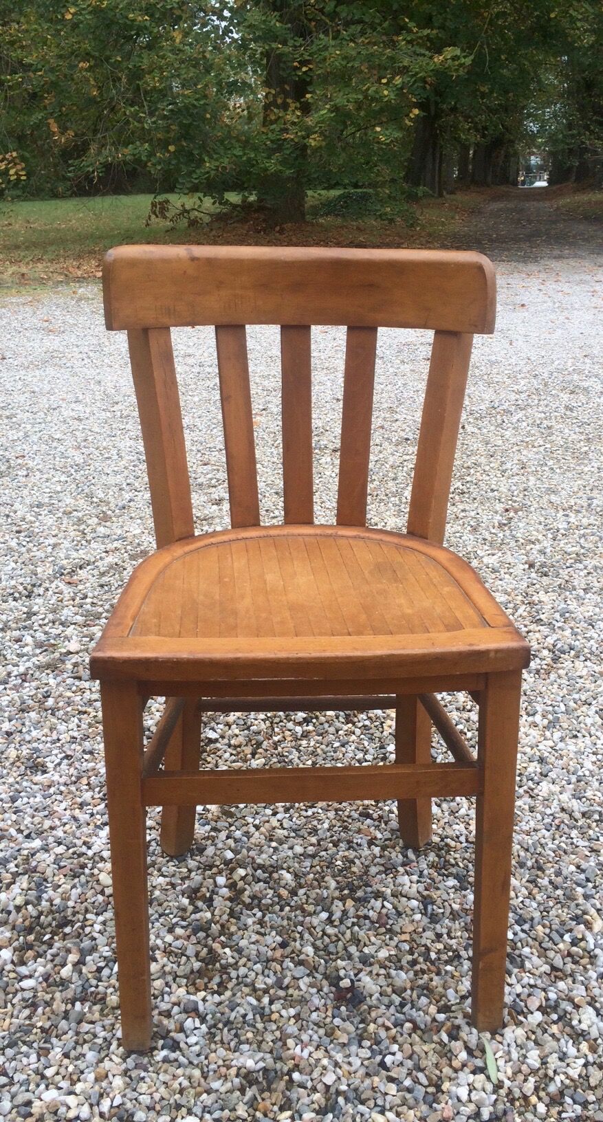 Pair of bistro chairs