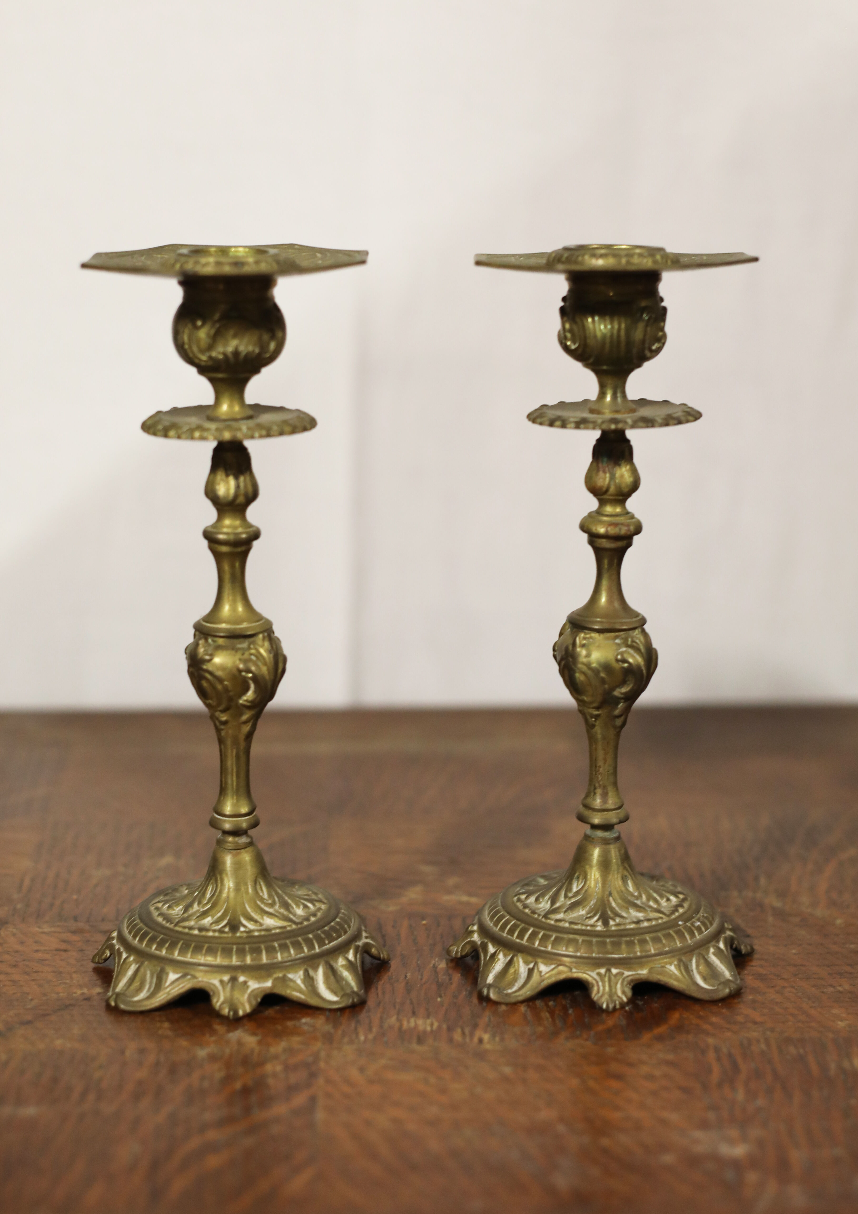 Old candlesticks