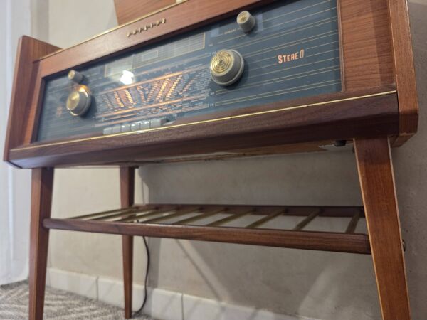 Combiné radio vinyle Philips H5S04A de 1961 restauré