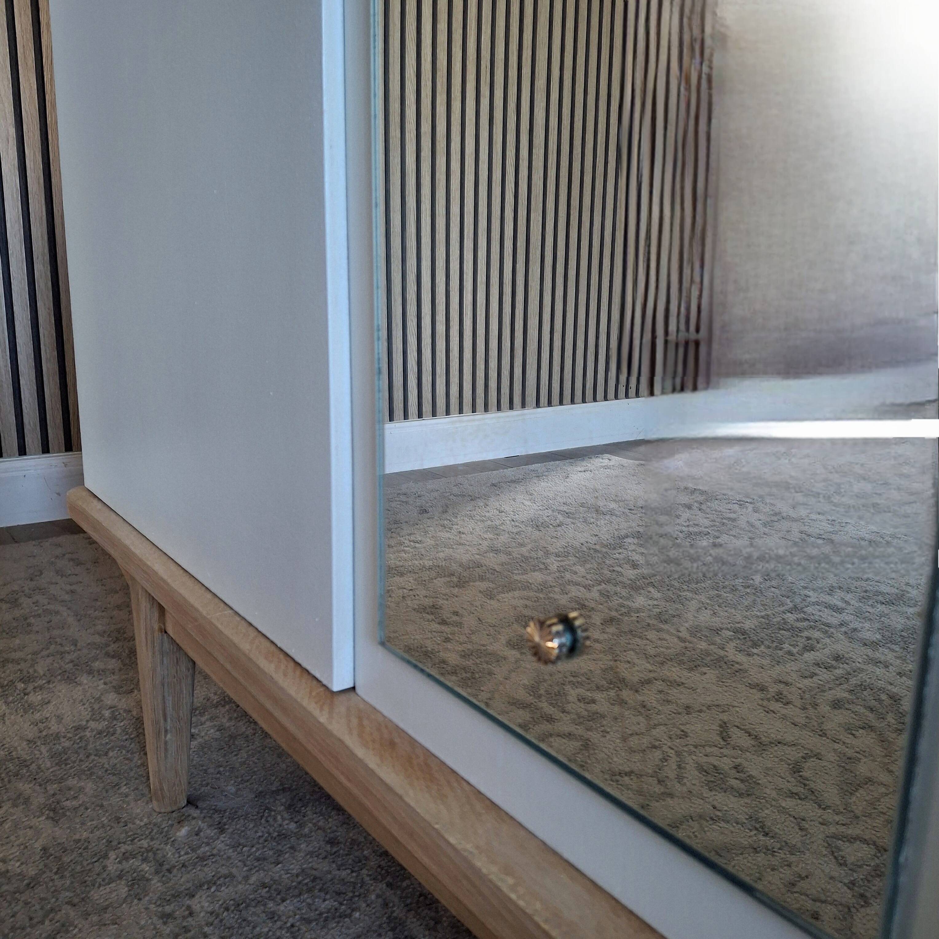 Armoire vintage années 60 relookée