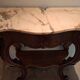 Console Napoleon III mahogany, pink marble top