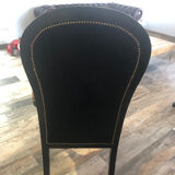 Restored Voltaire armchair