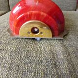 Orange appliqué vintage DORIA brand