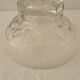 4 sculpted glass bowls