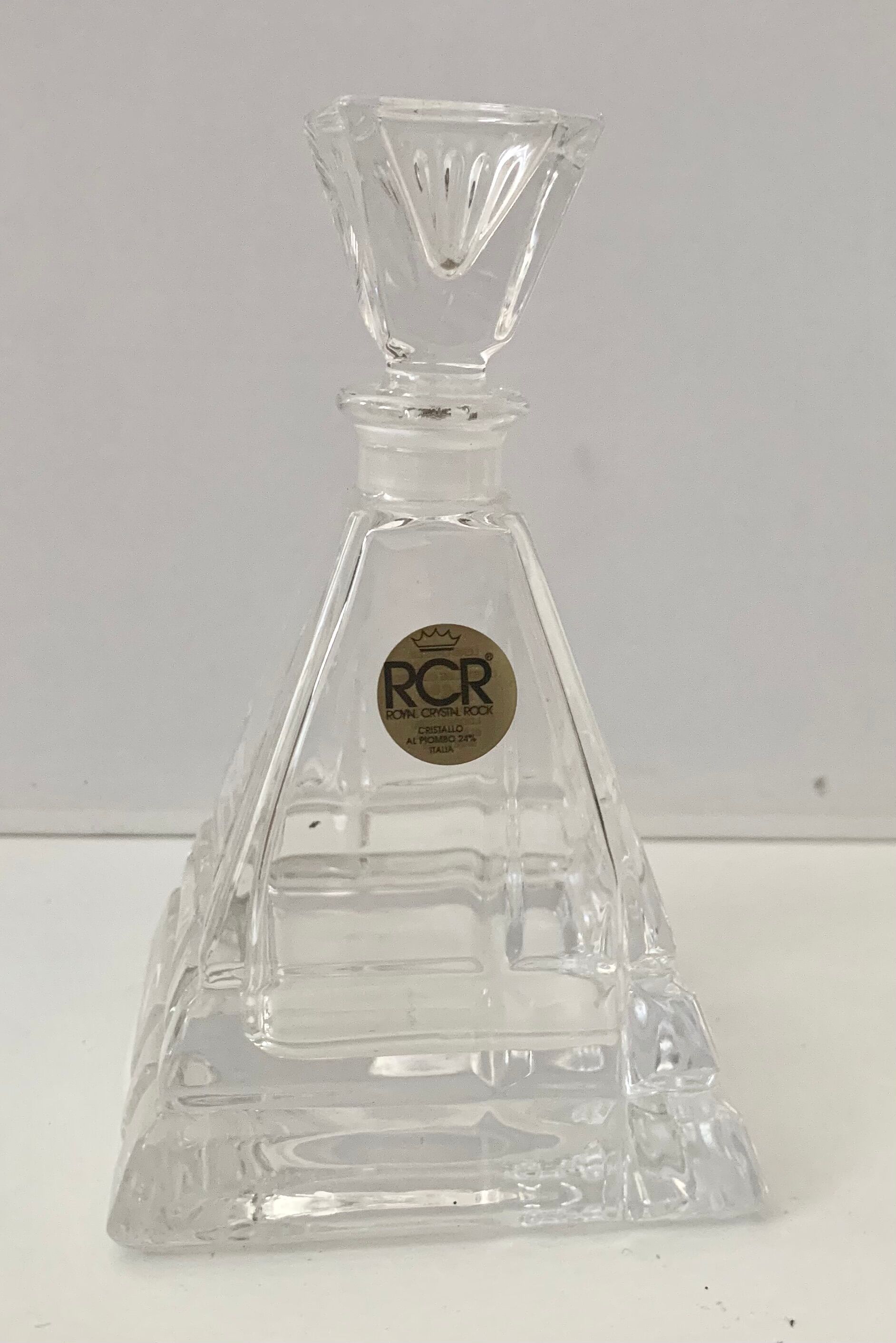 Trio RCR crystal perfume bottles