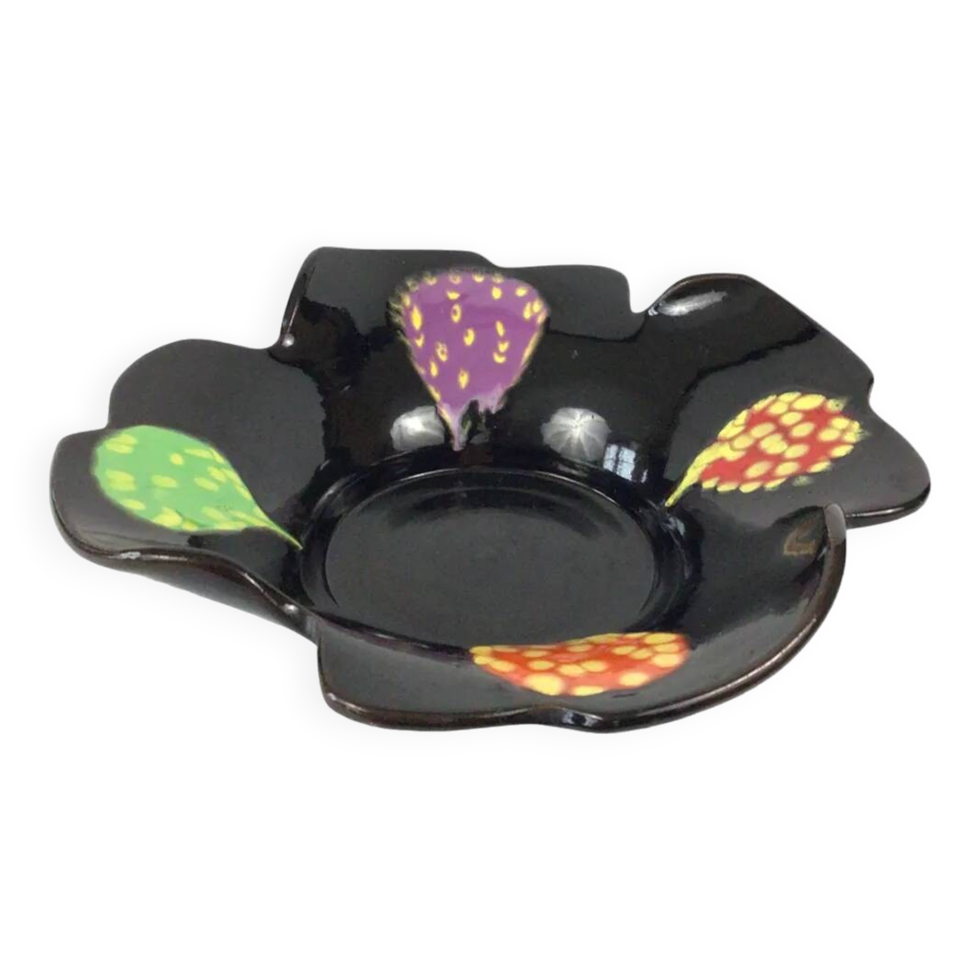 Vallauris ceramic fruit bowl