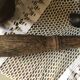 Cast iron mortar and wooden pestle
