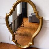 Baroque mirror in gilded wood