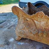 Large 1900 Cast Iron Planter in Rocaille Style: Charleville - Mézières