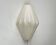 Modern mid-century cocoon wall light by Friedel Wauer for Goldkant Leuchten, 1960s.