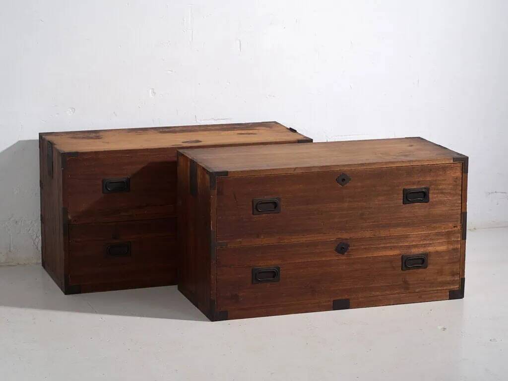 Old Japanese chest of drawers – Taishō / Shōwa period (c. 1912-1945) #37