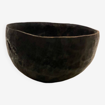 African Néré wood bowl