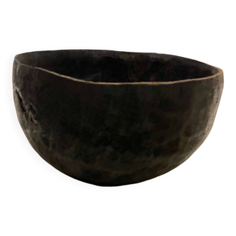 African Néré wood bowl