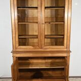 Small two-body library buffet in solid cherry wood – 1900