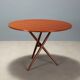 Vintage teak dining table designed in Italy from the 1960s.