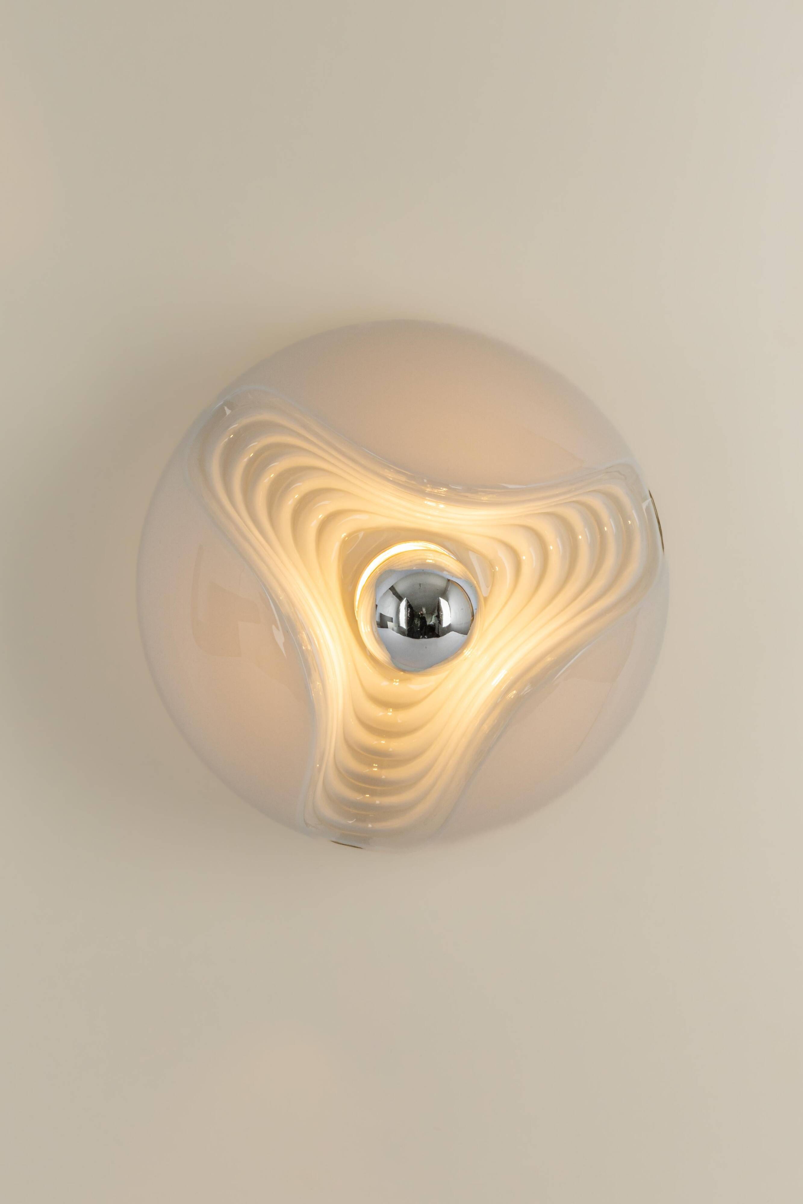 Large wall lamp by Koch & Lowy by Peill & Putzler, Germany, 1970s.