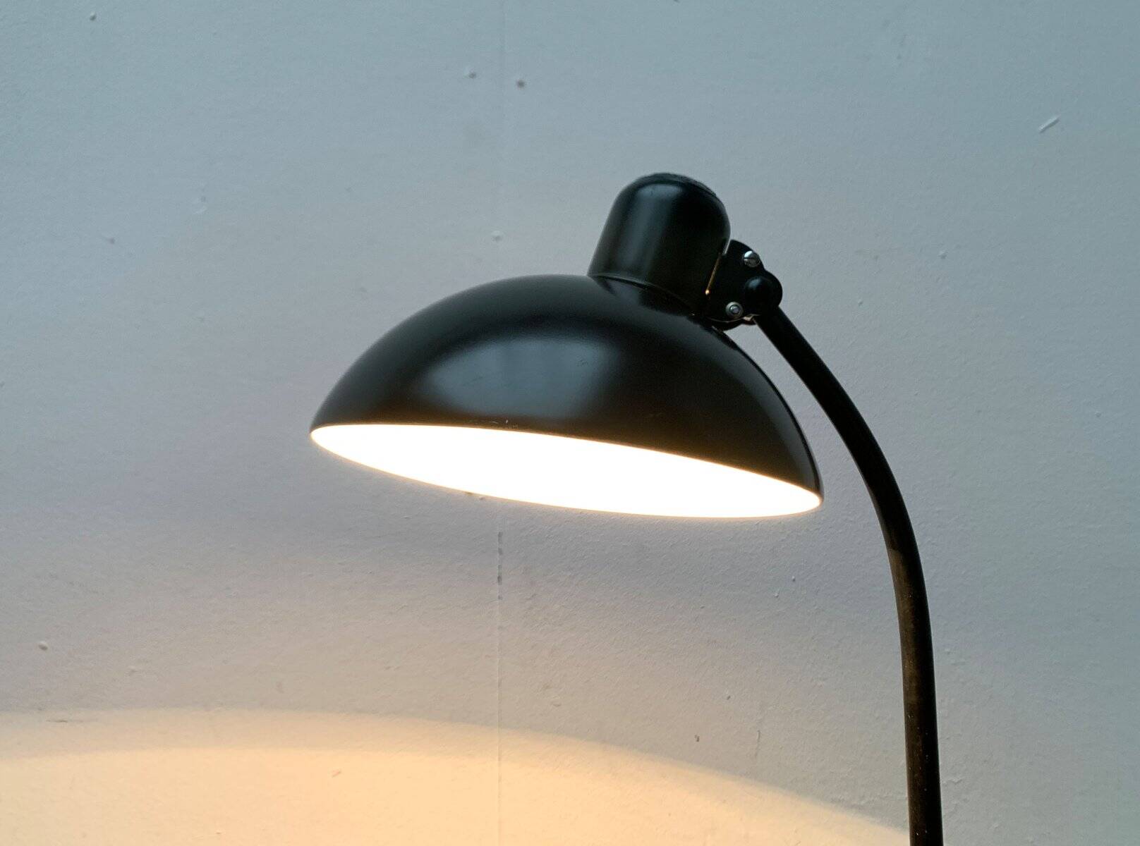 German table lamp mid-century 6556 by Christian Dell for Kaiser Idell, 1960s