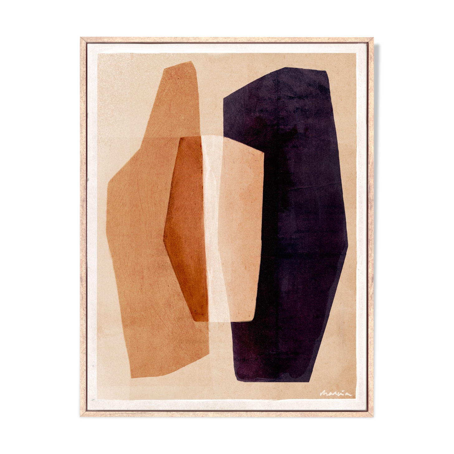 Abstract artwork “Together one”