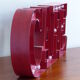Letters bright vintage cafe red metal