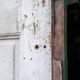 Door H186.5xW75cm with 18th century interior molding