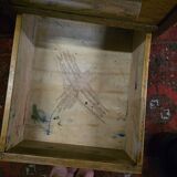 Oak children's desk with drawers