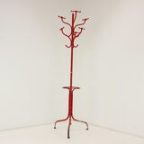 Antique Cast Iron Coat Rack, 1920s