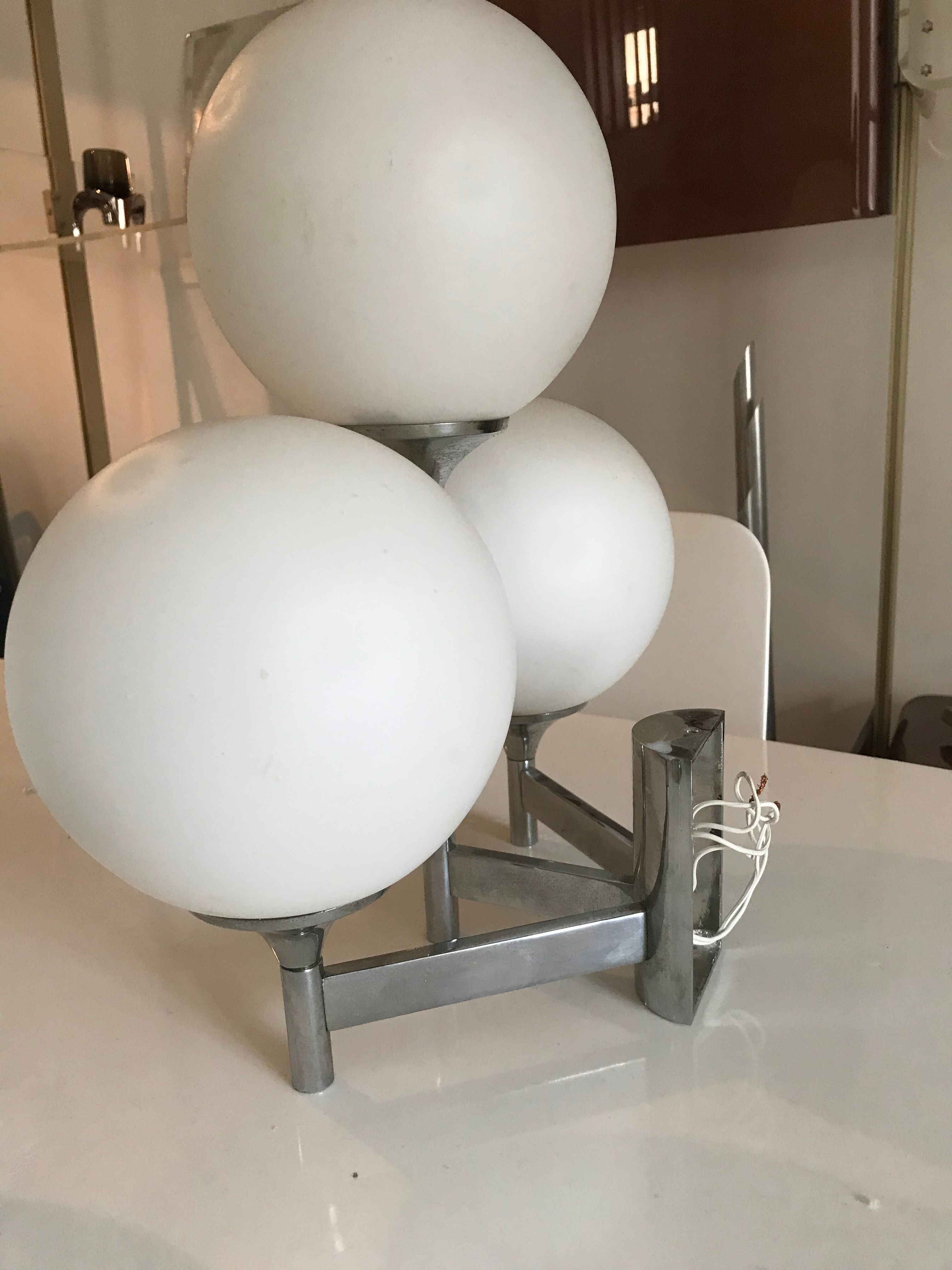 Sciolari asymmetrical double sconce 1970